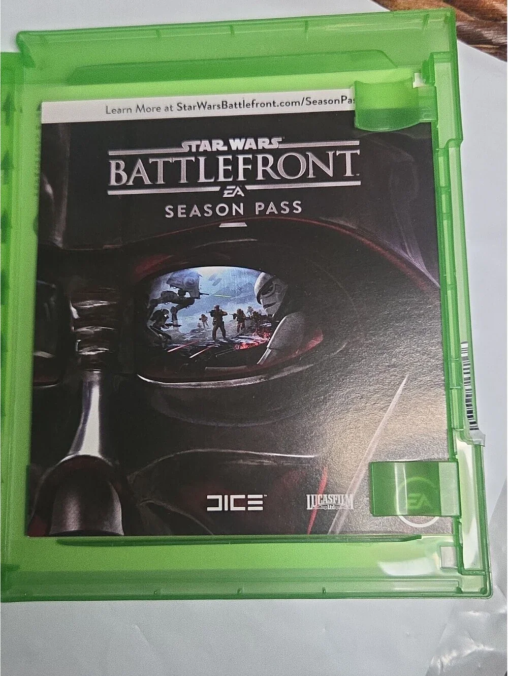 Star Wars Battlefront (Microsoft Xbox One, 2015) No Manual